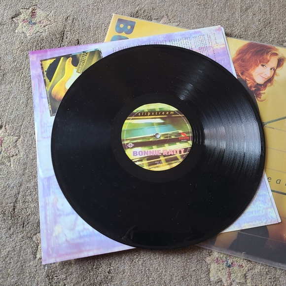 Bonnie Raitt Slipstream vintage vinyl record PRISTINE - Picture 5 of 16